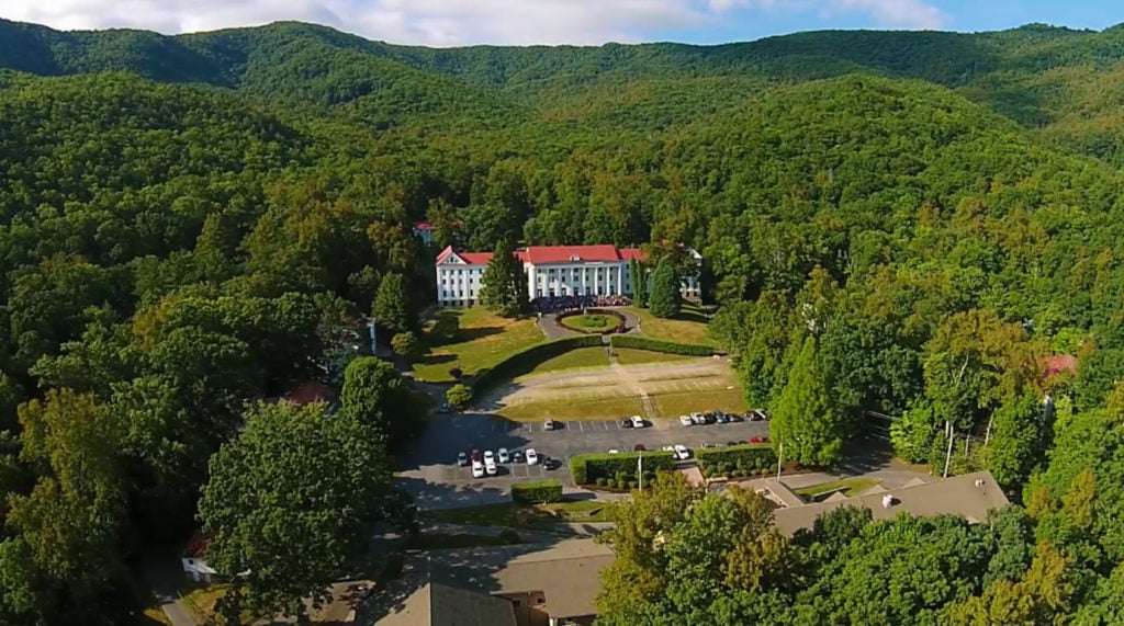 YMCA Blue Ridge Assembly in Black Mountain, North Carolina, the site of the conference